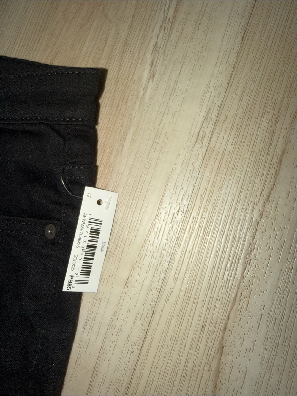 Amazon Essentials Women's High Stretch High-Rise Flare Jeans. Black size 12 now - Picture 6 of 6